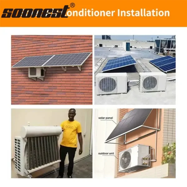 Mini Air Conditioner, 110V, Portable, Solar - view 5