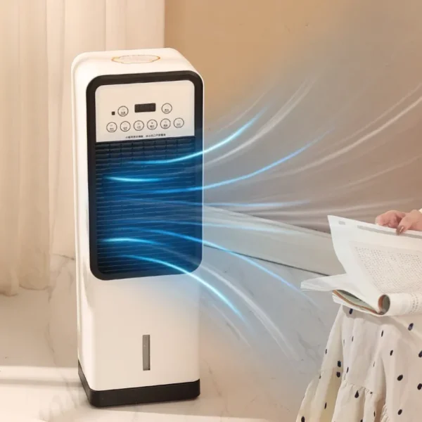 Mini Air Conditioner, LED, Battery, Plastic - view 4