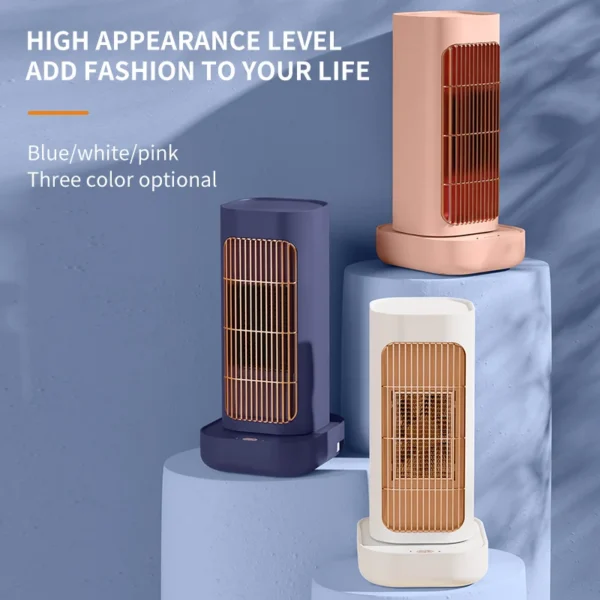 Mini Air Conditioner, Portable, 1200W, PTC - view 2