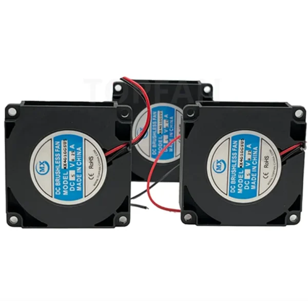 Mini Air Cooling Fan, 5V, 4010, Radial, Plastic - view 3