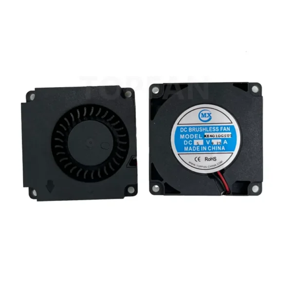 Mini Air Cooling Fan, 5V, 4010, Radial, Plastic - view 4