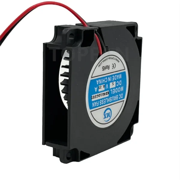 Mini Air Cooling Fan, 5V, 4010, Radial, Plastic - view 6