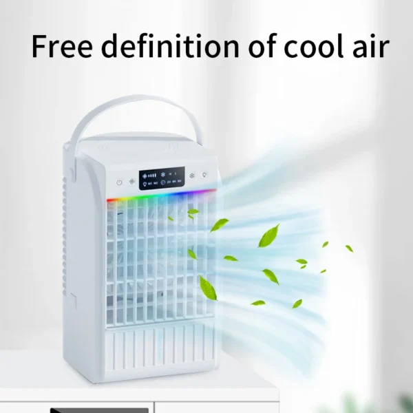 Mini Cooling Air Conditioner, Portable, USB - view 3