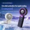 Mini Desk Foldable Fan, Hxtc88, 4000mAh, USB, Portable - view 2