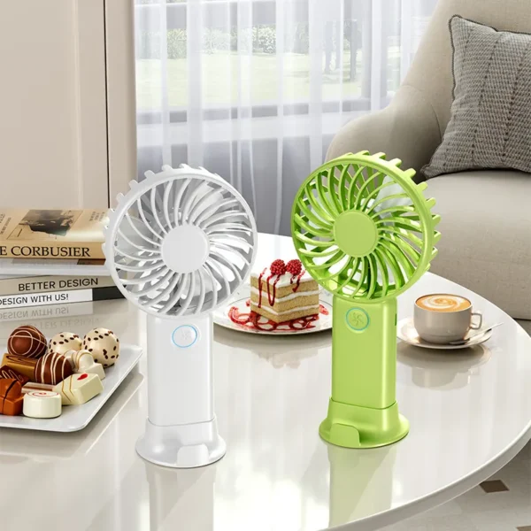 Mini Fan, Portable, 5 V, Battery - view 2