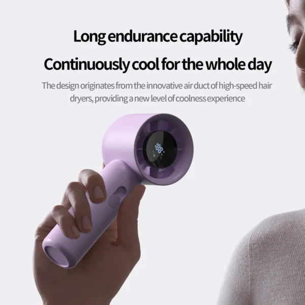 Mini Fan, Portable, USB, 3000mAh - view 5