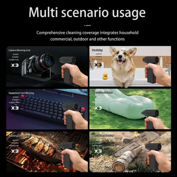 Mini Fan, X3, Portable, DIY - view 5