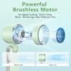 Mini Handheld Cooling Fan, Portable, LED - view 2