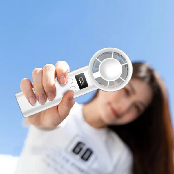 Mini Handheld Cooling Fan, USB, Portable - view 3