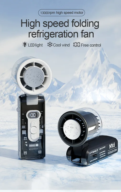 Mini Handheld Fan, USB, Portable, 100 - view 5