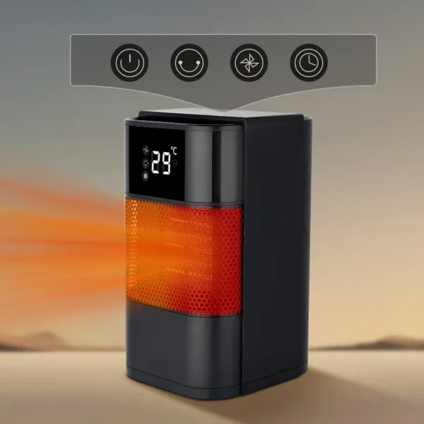 Mini High-temperature Home Heater, Portable, PTC - view 2
