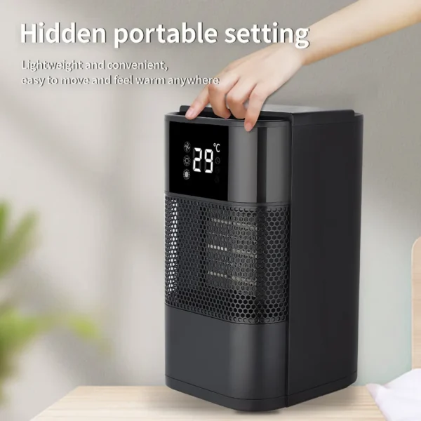 Mini High-temperature Home Heater, Portable, PTC - view 4