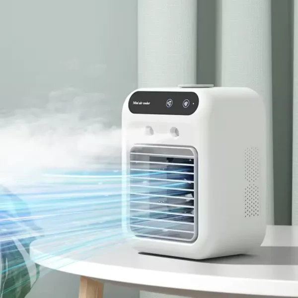 Mini Personal Air Conditioner, USB, Lithium Battery, Plastic - view 4