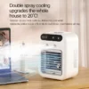Mini Personal Air Conditioner, USB, Lithium Battery, Plastic - view 6