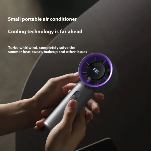 Mini Pocket Little Fan, Hxtc88, 1-100, LED, Portable - view 4