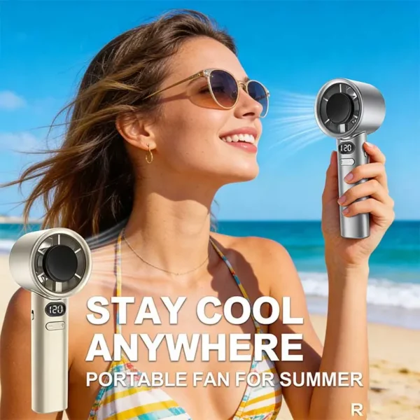 Mini Portable Handheld Fan, USB - view 3