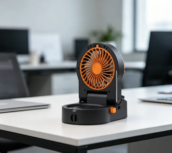 Mini Portable Rechargeable Fan, Solar, USB, 10000mah - view 5