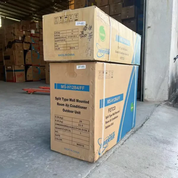 Mini Split Air Conditioner, FECTO, 12000btu, T3, 3D - view 6