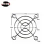 Mini Stainless Steel Fan, JEEK, 40mm, Axial - view 6