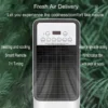 Mini Stand Air Conditioner, Portable, Battery, Plastic - view 5