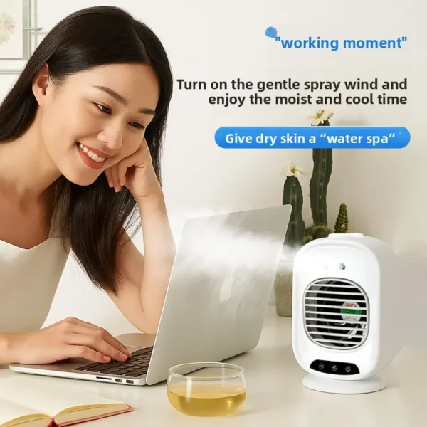 Mini Usb Air Cooler, Portable, ABS - view 4