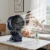 Mini Usb Clip Fan, Portable, LED