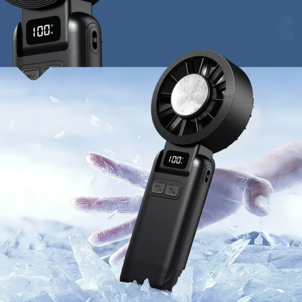 Mini Usb Portable Fan, Plastic, 5A, Battery - view 4