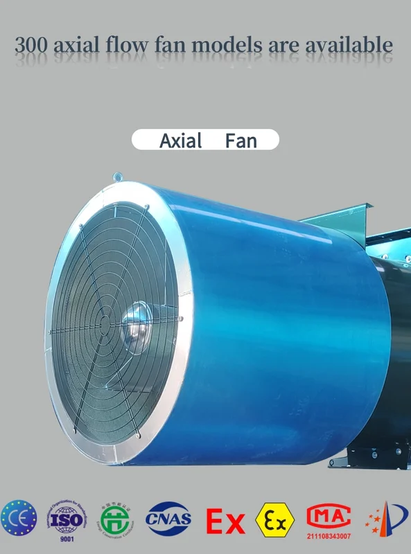Mining Fan, Axial, 380V, Electric - view 6