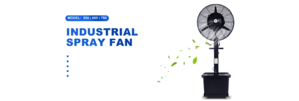 Mist Fan, 3-Speed, Portable - view 3