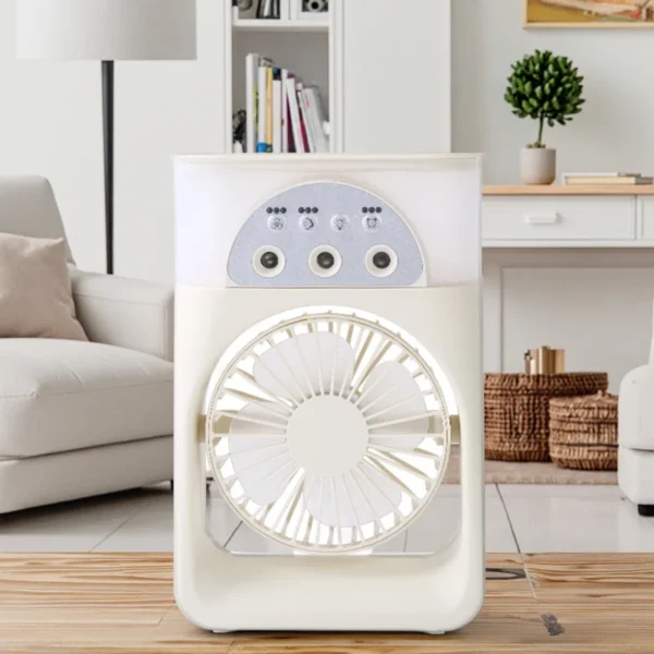 Mist Water Spray Fan, Portable, 5V, Battery - view 4