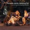 Misting Hiking Fan, Portable, 5 V, Battery - view 3