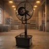 Misting Industrial Stand Fan, Portable, 150, Metal - view 3