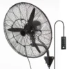 Misting Wall Mount Fan, 24-Inch, 3-Speed, 7000, CFM