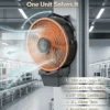 Misting Wall Mounted Fan, Plastic, 220 V - view 4