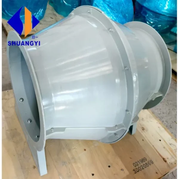 Mixed Flow Duct Fan, 1000-23000m3/h, 589-13537CFM, Inline - view 6