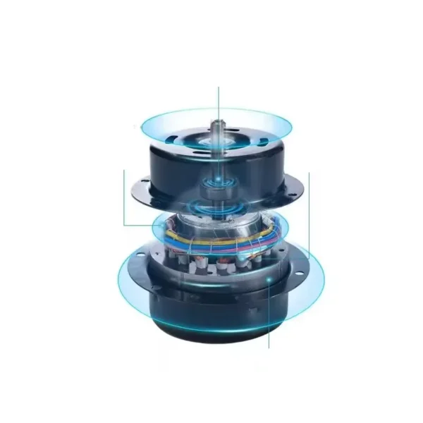 Mixed Flow Duct Fan, 220V, Plastic - view 4
