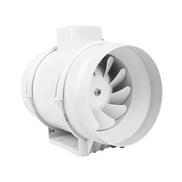 Mixed Flow Duct Fan, Fan4"/6"/8"/10"/12", 110V, 40w