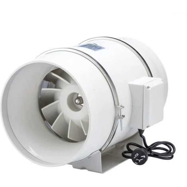 Mixed Flow Duct Fan, LANTISAIR, LTGF-200, 220V, 900m/h