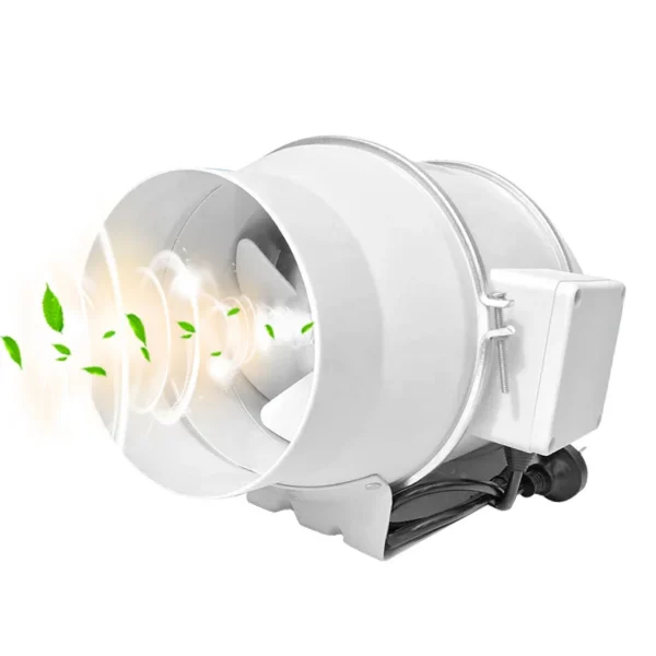 Mixed Flow Duct Fan, LANTISAIR, LTGF-200, 220V, 900m/h - view 2