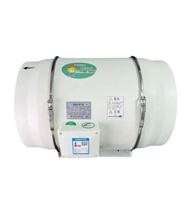 Mixed Flow Duct Fan, Plastic, HVAC - view 5