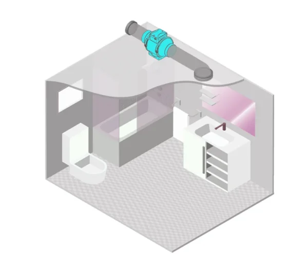 Mixed Flow Duct Fan, VE-MMF, Plastic - view 6