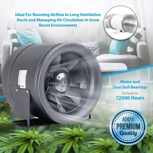 Mixed Flow Fan, 110v, 1520CFM - view 5