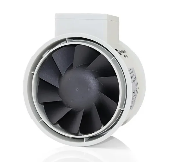Mixed Flow Fan, 30W, 110-240V, Inline - view 3