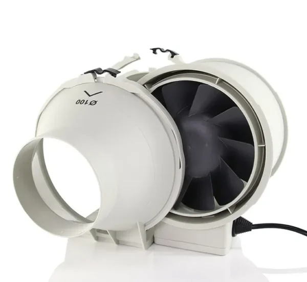 Mixed Flow Fan, 30W, 110-240V, Inline - view 4