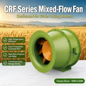 Mixed Flow Fan, CRF, 415V, Electric