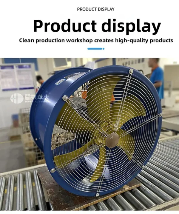 Mixed Flow Fan, CRF, 415V, Electric - view 6