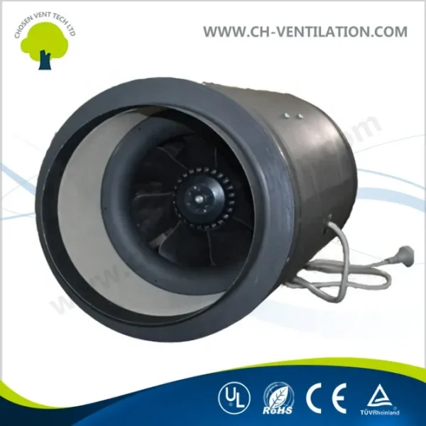 Mixed Flow Fan, inline, 110V, 663 - view 3