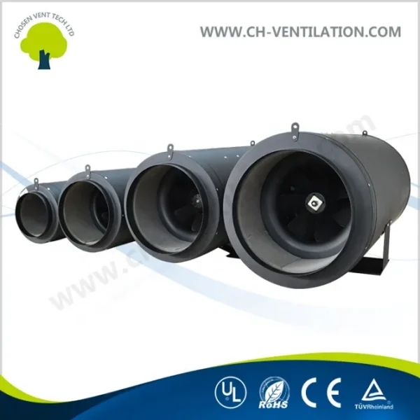 Mixed Flow Fan, inline, 110V, 663 - view 5