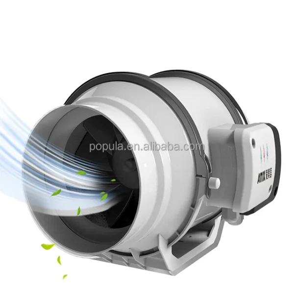 Mixed Flow Fan, Plastic, GCC