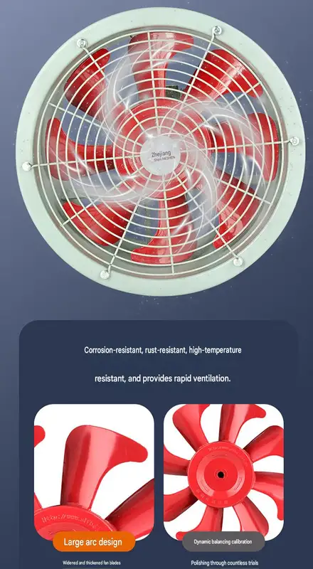 Mixed Flow Fan, Stainless, Steel - view 3